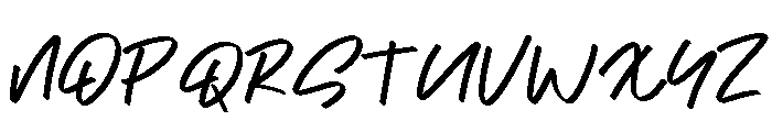 Hegead Font UPPERCASE