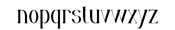 Hegelia Font LOWERCASE