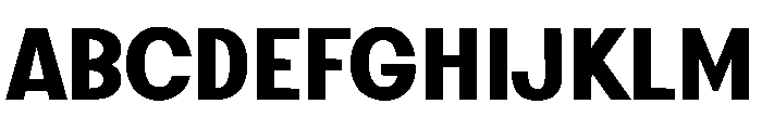 Heia Regular Font UPPERCASE