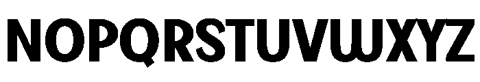 Heia Regular Font UPPERCASE