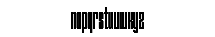 Heightall Regular Font LOWERCASE
