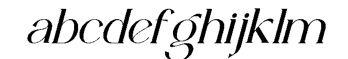 Heksilo Italic FONT