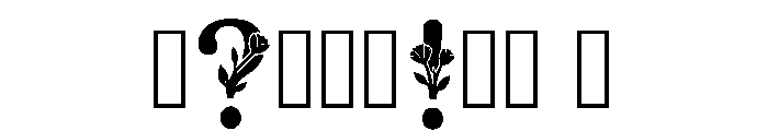 Helge Regular Font OTHER CHARS
