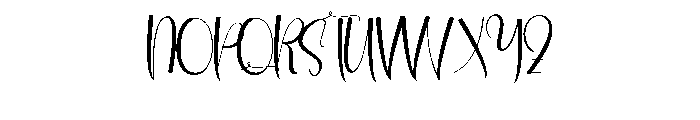 Helicopter Font UPPERCASE