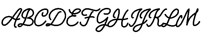 Helifier Font UPPERCASE