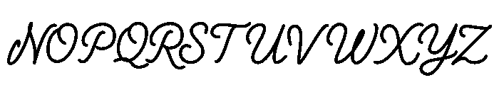 Helifier Font UPPERCASE