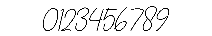 Heliora Italic Font OTHER CHARS