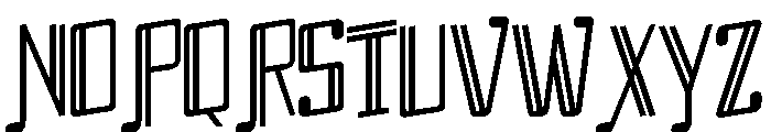 Heliotone Regular Font UPPERCASE