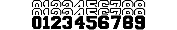 Hell Forge Stacked Font OTHER CHARS
