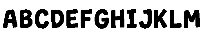 Hellebore Regular Font UPPERCASE