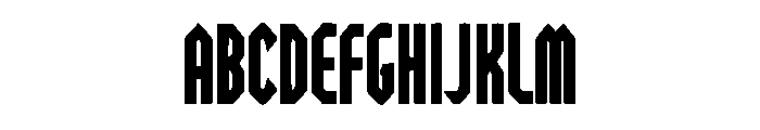 Hellforge Font UPPERCASE