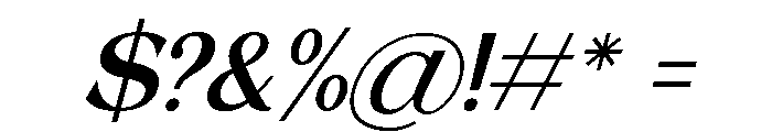 Helliona Display Regular Font OTHER CHARS