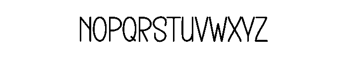 Hello Beach1 Font LOWERCASE