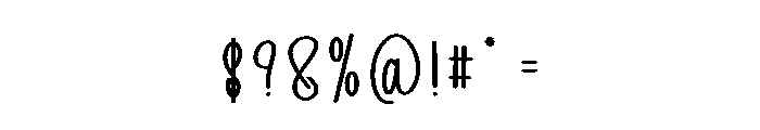 Hello Berries Font OTHER CHARS