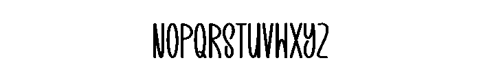 Hello Berries Font LOWERCASE