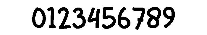 Hello Bitty Regular Font OTHER CHARS