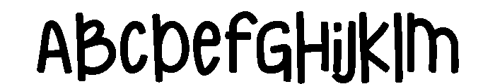 Hello Bitty Regular FONT