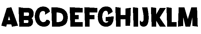 Hello Block Font UPPERCASE