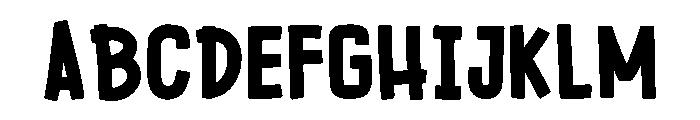 Hello Bold Regular Font UPPERCASE