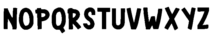 Hello Bold Regular Font LOWERCASE