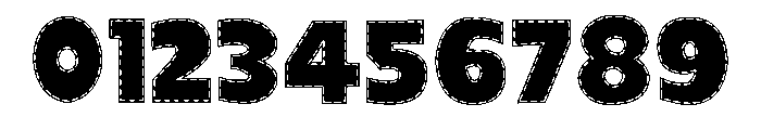 Hello Chunky Regular Font OTHER CHARS
