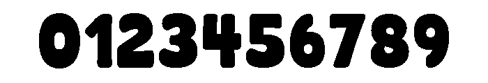 Hello Chunky Font OTHER CHARS