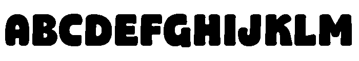 Hello Chunky Font UPPERCASE
