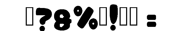 Hello Daddy Regular Font OTHER CHARS