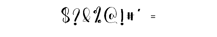 Hello Daylight Font OTHER CHARS