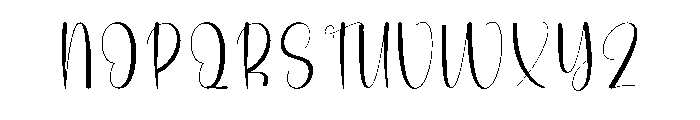 Hello Daylight Font UPPERCASE