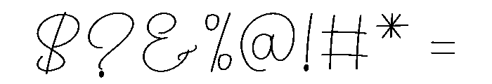 Hello Everybody Font OTHER CHARS