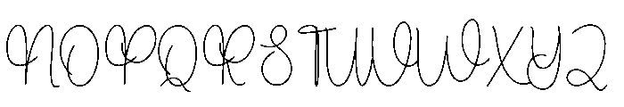 Hello Everybody Font UPPERCASE