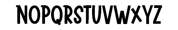 Hello Frame Font LOWERCASE