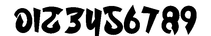 Hello Gank Font OTHER CHARS