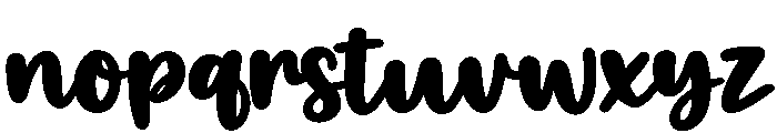 Hello Girly Regular Font LOWERCASE
