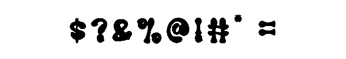 Hello Hunter Font OTHER CHARS
