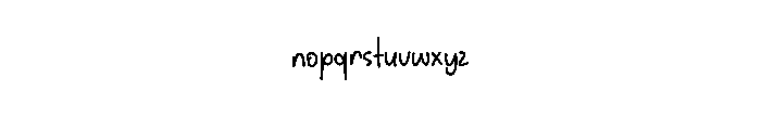 Hello Jellyfish Font LOWERCASE