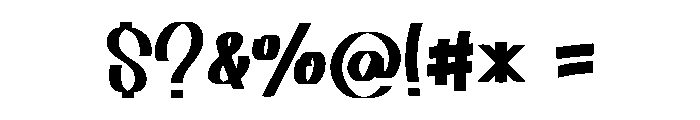 Hello Lazy Font OTHER CHARS