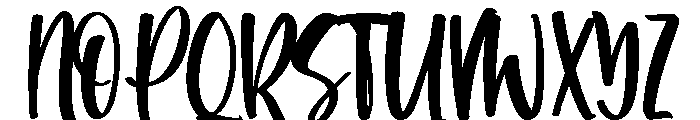 Hello Mama Regular Font UPPERCASE