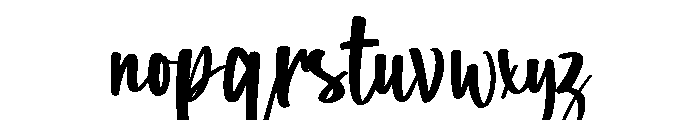 Hello Mama Regular Font LOWERCASE