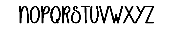 Hello Mickey Font UPPERCASE