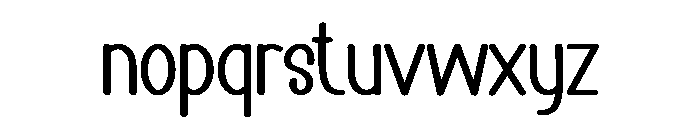Hello Mickey Font LOWERCASE