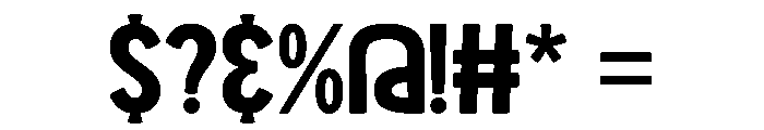Hello Minor Regular Font OTHER CHARS