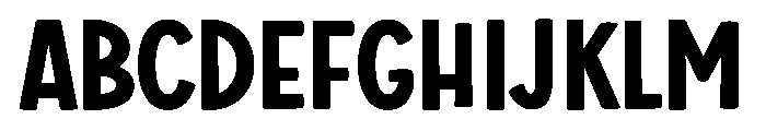 Hello Minor Regular Font UPPERCASE