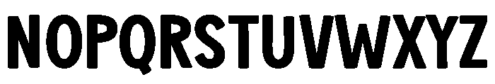 Hello Minor Regular Font UPPERCASE