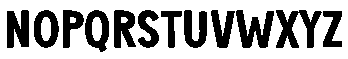 Hello Minor Regular Font LOWERCASE