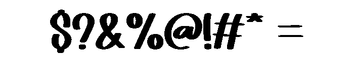Hello Mommy Regular Font OTHER CHARS