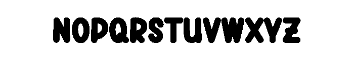 Hello Ocean Font UPPERCASE