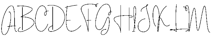Hello Question Font UPPERCASE