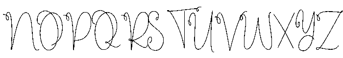 Hello Question Font UPPERCASE